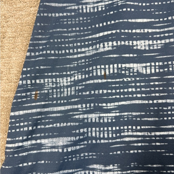 Title Nine Boss Workout Pulse Blue Printed Tank Dress Size small - Picture 8 of 8